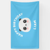 Kawaii Panda Spandoek (Verticaal)