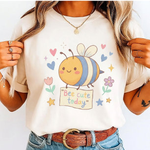 Kawaii Pastel Bij Cute Bij Liefhebbers cadeau T-shirt