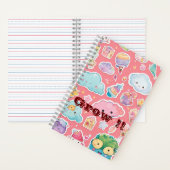 "Kawaii Pastel Bliss : Carnet Spiral (À l'intérieur)