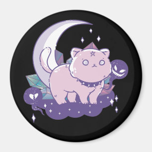 Kawaii Pastel Couleur Gothique Cute Goth Magnet de