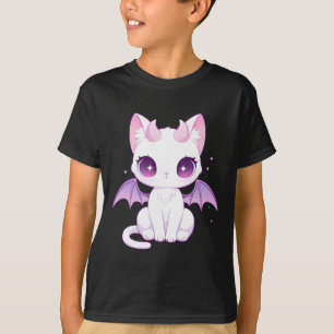 Kawaii Pastel Gothic Creepy Schattige Witchy Demon T-shirt