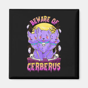 Kawaii Pastel Gothic Schattige griezelig 3-koppige Magneet