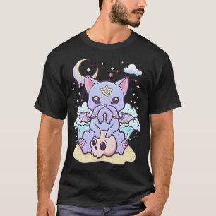 Kawaii Pastel Gothic Schattigee griezelige occulte T-shirt