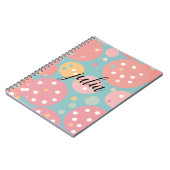 Kawaii Pastel Polka Dot Notitieboek (Linkerzijde)