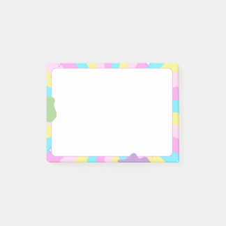 Kawaii Pastel Retro Sunburst Aesthetic  Post-it® Notes