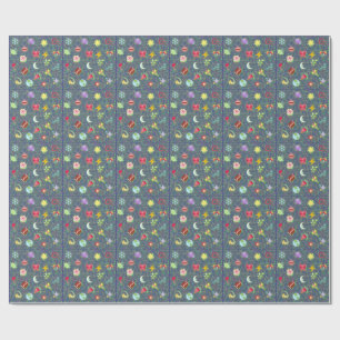 kawaii patroon cadeaupapier