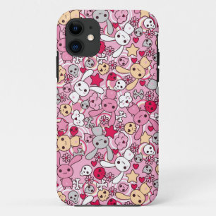 Kawaii-patroon iPhone 11 Hoesje