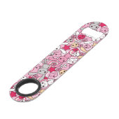 Kawaii-patroon Speed Flessenopener (Voorkant Gekanteld)