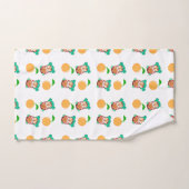 kawaii - patroon voor meisje bad handdoek (Handdoek)