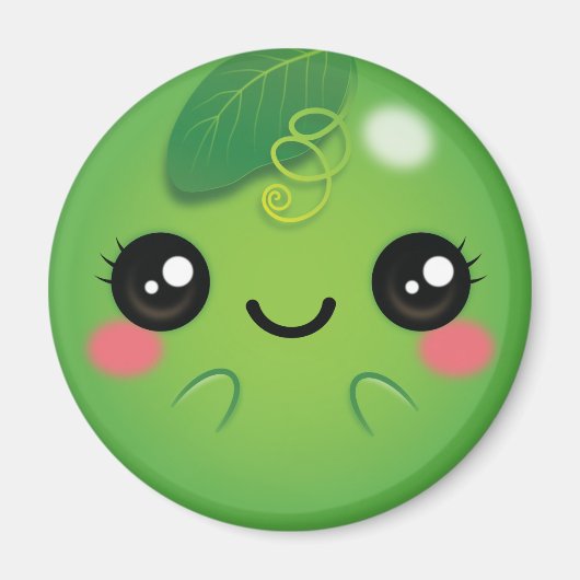 Kawaii Pea Magneet (Voorkant)