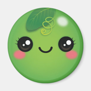 Kawaii Pea Magnet Magneet