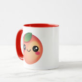 Kawaii Peach Mug (Devant gauche)