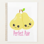 Kawaii Pear Couple Parfait Paire Funny Pun (Devant)