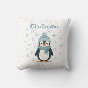 Kawaii Penguin Coussin - Chillioze Cushion