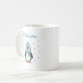 Kawaii Penguin Mug - Coupe Chillioze (Devant gauche)