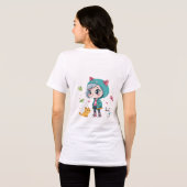 Kawaii Pet Harmony Tri-Blend Shirt (Achterkant volledig)