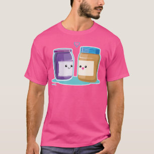 Kawaii pindakaas en gelei t-shirt