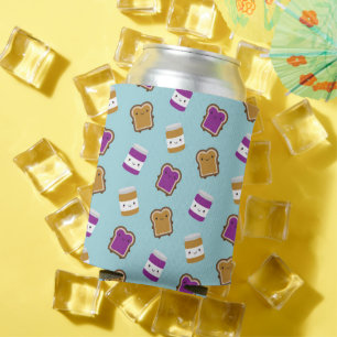 Kawaii Pindakaas & Jam Sandwich Koppel Blikjeskoeler