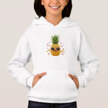 Kawaii Pineapple Hoodie – Tropical Cute Vibes