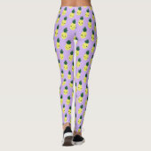 Kawaii Pineapple Pattern" Leggings (Achterkant)