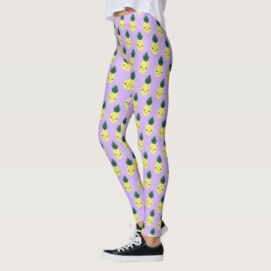 Kawaii Pineapple Pattern" Leggings (Links)