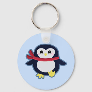 Kawaii pinguin sleutelhanger