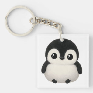 Kawaii Pinguïn Sleutelhanger – Mooie Baby Pinguïn