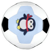 Kawaii pinguin voetbal (Gedraaid)