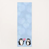 Kawaii pinguïns in liefde yoga mat (Voorkant)