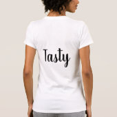 Kawaii Pink Boba Tea T-Shirt | Cute Smiling Bubble (Dos)