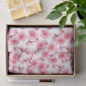kawaii pink cherry blossoms tissuepapier (Geschenk)