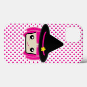 Kawaii Pink Haire Witch iPad Mini Case (Achterkant (horizontaal))