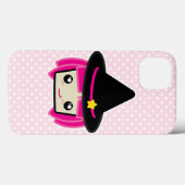Kawaii Pink Haire Witch iPad Mini Case (Achterkant (horizontaal))