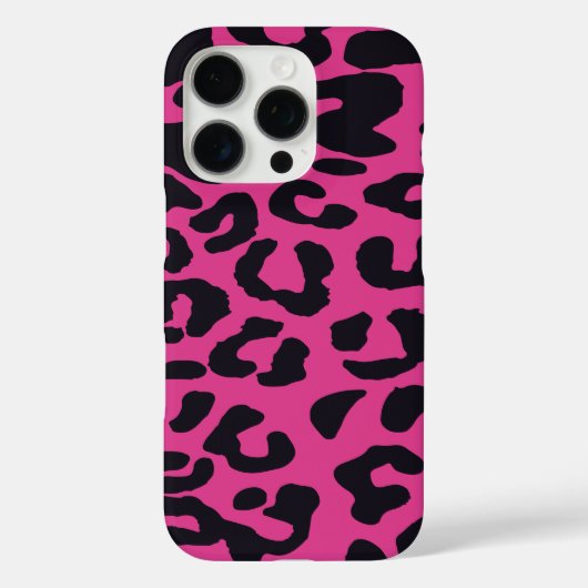 Kawaii Pink Leopard kerstcadeau Case-Mate iPhone Case (Achterkant)