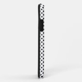 Kawaii Pink Ribbon Skull iPhone Case (Achterkant/rechts)