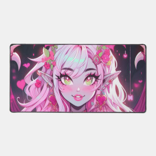 Kawaii Pinkcore Fantasy Demon Anime Girl Bureaumat
