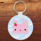 Kawaii Pinku Ripou Sleutelhanger (Voorkant)