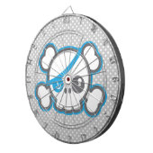 Kawaii Pirate Skull Cible de flechettes (Devant droit)