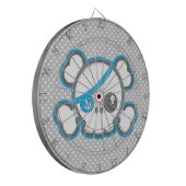 Kawaii Pirate Skull Cible de flechettes (Devant gauche)