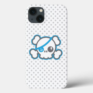 Kawaii Pirate Skull-draagtas iPhone 13 Hoesje