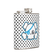 Kawaii Pirate Skull Flask Heupfles (Rechts)