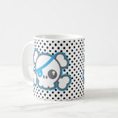 Kawaii Pirate Skull Mug (Devant gauche)