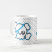 Kawaii Pirate Skull Mug (Devant gauche)
