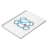 Kawaii Pirate Skull Notitieboek (Linkerzijde)