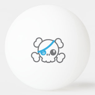 Kawaii Pirate Skull Ping Pong Balls Pingpongballen
