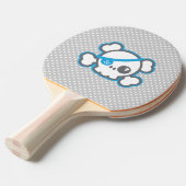 Kawaii Pirate Skull Ping Pong Paddle Tafeltennisbatje (Voorkant Gekanteld)