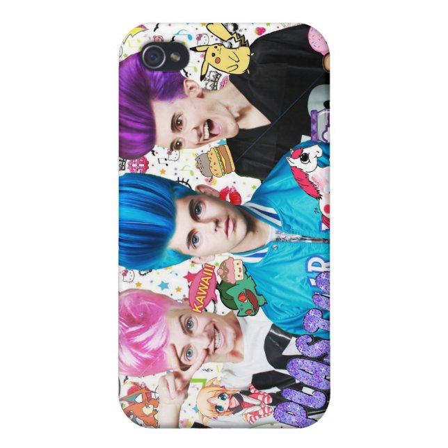 Kawaii Plastic iPhone Case Hoesje (Achterkant)