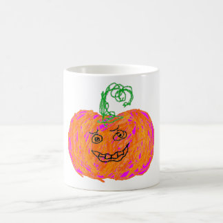 Kawaii Pompoen Koffiemok - Grappige Halloween