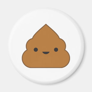 Kawaii Poop Fridge Magnet Magneet