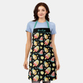 Kawaii Popsicle Watermelon Pineapple Design Schort (Gedragen)